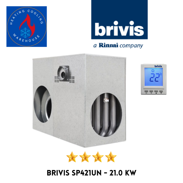 Brivis SP421UN [4 Stars] Gas Heater 21.0kW