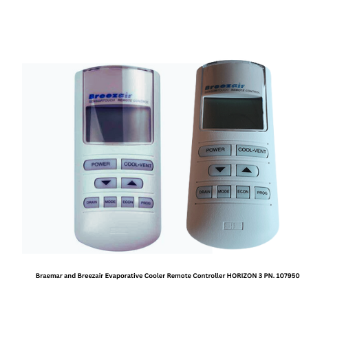 Braemar and Breezair Evaporative Cooler Remote Controller HORIZON 3 PN. 107950