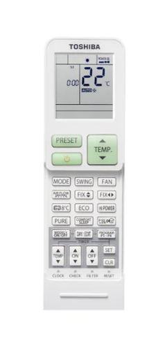 Toshiba Shorai Edge FCU 3.5kW Hi- Wall Inverter Split